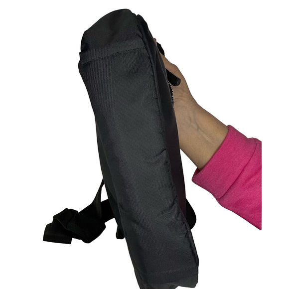 Derek Alexander Crossbody, 11” X 11”, Water resistant Nylon Travel Bag, zippers - Picture 2 of 8